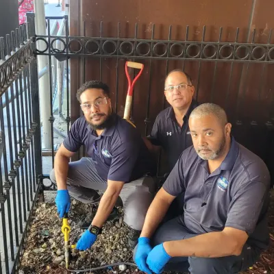 Suburban technicians performing IGI CO2 Treatment